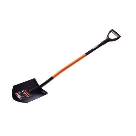 Szpadel szpiczasty z metalowym trzonkiem VR-7402