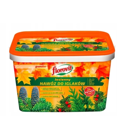 Florovit jesienny  do iglaków 4 kg