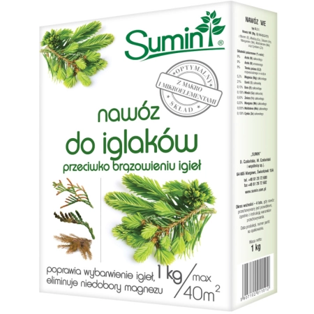 Nawóz do Iglaków  przeciw brązowieniu 1 kg