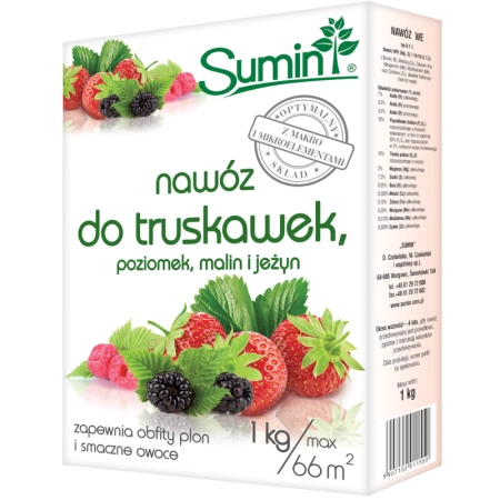 Nawóz do Truskawek, malin, poziomek i jeżyn 1 kg