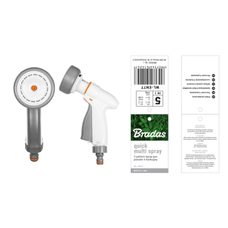 Zraszacz pistoletowy reg.Quick multi spray WL-EN7T
